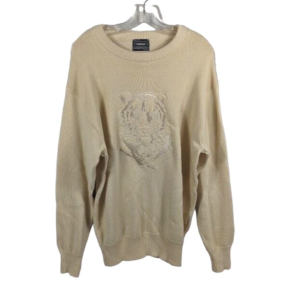 VANTAGE CUSTOM CLASSICS L Tiger Head Long Sleeve Made in USA
